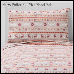 Harry Potter Full Size Flannel sheet set